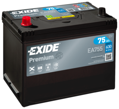 Starter Battery EXIDE EA755