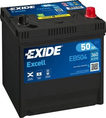 Starter Battery EXIDE EB504