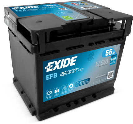 EXIDE EL550 Starter Battery