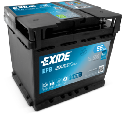 Starter Battery EXIDE EL550