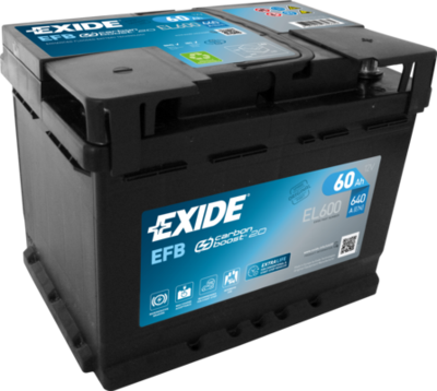 Starter Battery EXIDE EL600