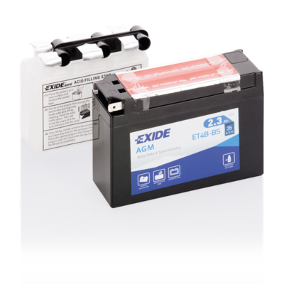 Starter Battery EXIDE ET4B-BS