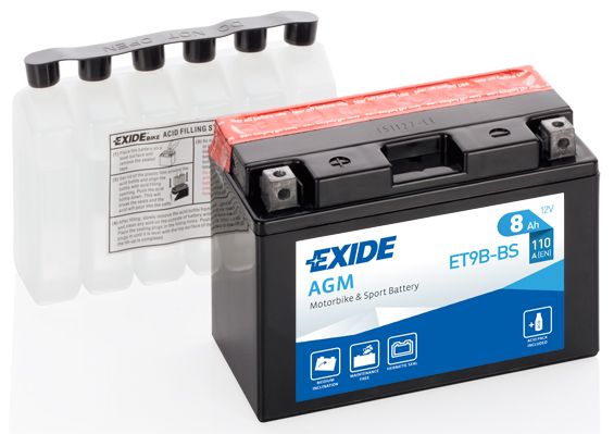 EXIDE ET9B-BS Starter Battery