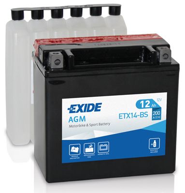 Starter Battery EXIDE ETX14-BS
