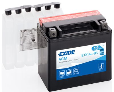 Starter Battery EXIDE ETX14L-BS