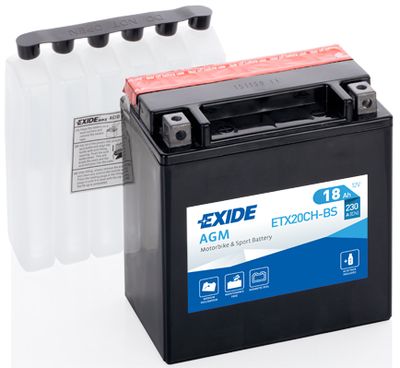 Starter Battery EXIDE ETX20CH-BS
