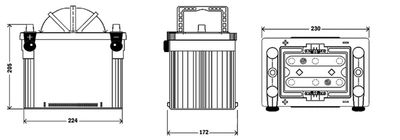 Starter Battery EXIDE EX900
