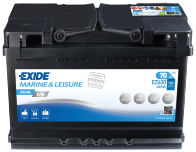 Starter Battery EXIDE EZ600