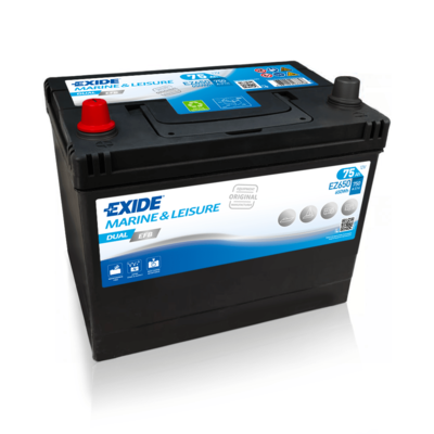Starter Battery EXIDE EZ650