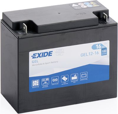 Starter Battery EXIDE GEL12-16