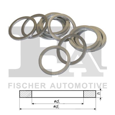 Seal Ring, oil drain plug FA1 580.870.010