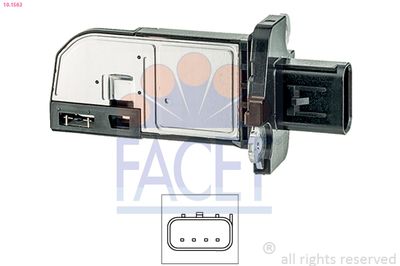 Mass Air Flow Sensor FACET 10.1563