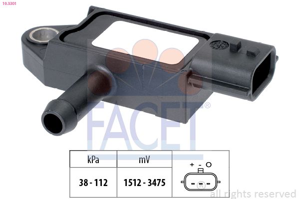 FACET 10.3301 Air Pressure Sensor, altitude adaption