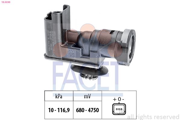 FACET 10.3330 Pressure Sensor, brake booster