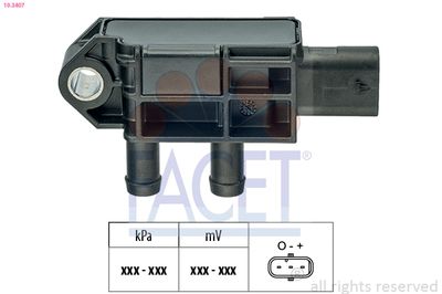 Air Pressure Sensor, altitude adaption FACET 10.3407