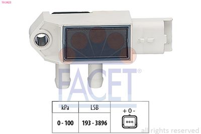 Air Pressure Sensor, altitude adaption FACET 10.3423