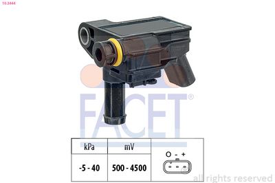 Sensor, exhaust pressure FACET 10.3444