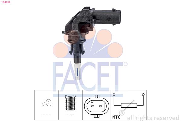FACET 10.4032 Sensor, intake air temperature