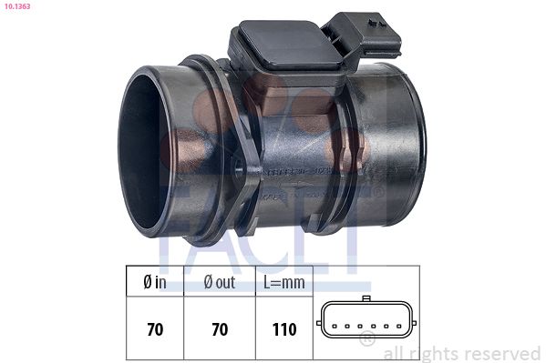 FACET 10.1363 Mass Air Flow Sensor
