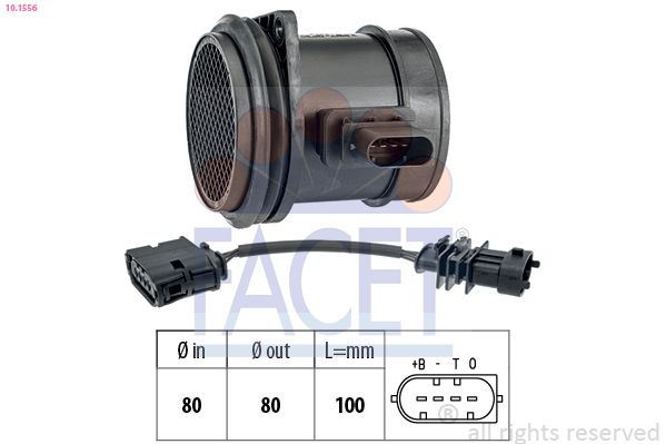 FACET 10.1556 Mass Air Flow Sensor