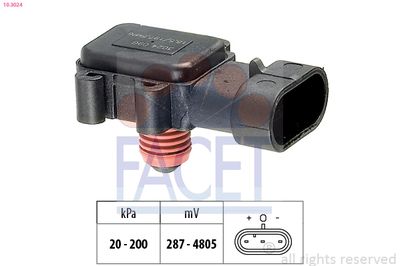 Air Pressure Sensor, altitude adaption FACET 10.3024