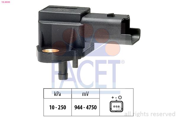 FACET 10.3030 Air Pressure Sensor, altitude adaption