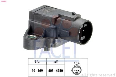 Air Pressure Sensor, altitude adaption FACET 10.3032