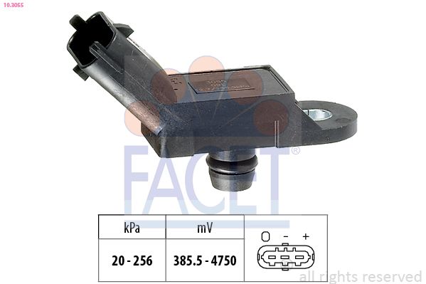 FACET 10.3055 Air Pressure Sensor, altitude adaption