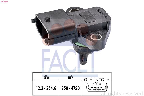FACET 10.3131 Air Pressure Sensor, altitude adaption
