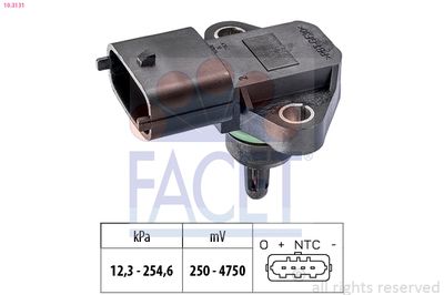 Air Pressure Sensor, altitude adaption FACET 10.3131