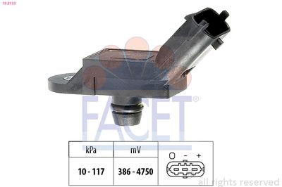 Air Pressure Sensor, altitude adaption FACET 10.3133