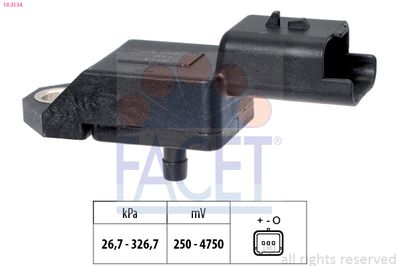 Air Pressure Sensor, altitude adaption FACET 10.3134