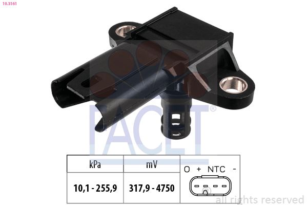FACET 10.3161 Air Pressure Sensor, altitude adaption