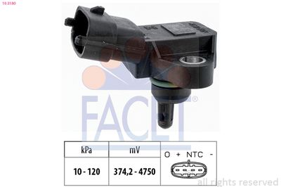 Air Pressure Sensor, altitude adaption FACET 10.3180