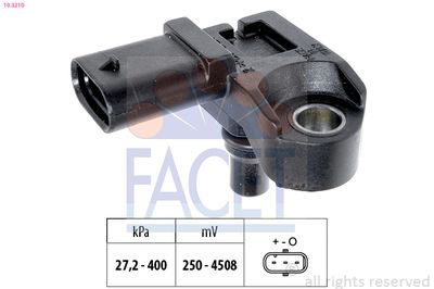 Air Pressure Sensor, altitude adaption FACET 10.3210