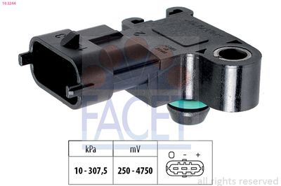 Air Pressure Sensor, altitude adaption FACET 10.3244
