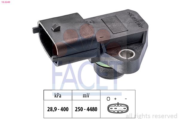 FACET 10.3249 Air Pressure Sensor, altitude adaption