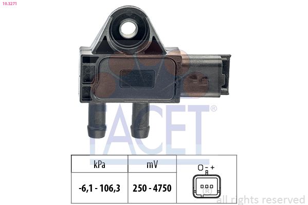 FACET 10.3271 Air Pressure Sensor, altitude adaption