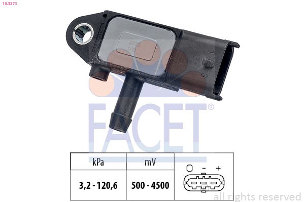 FACET 10.3273 Air Pressure Sensor, altitude adaption