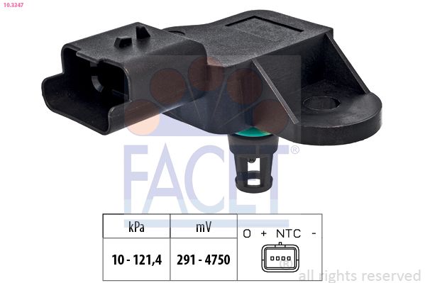 FACET 10.3347 Air Pressure Sensor, altitude adaption