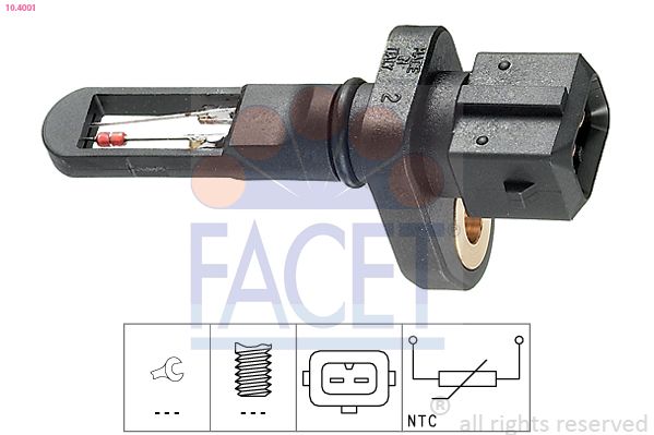 FACET 10.4001 Sensor, intake air temperature