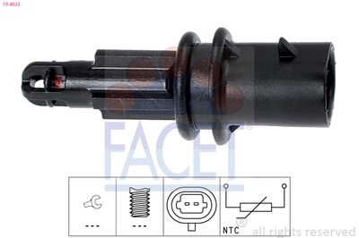 Sensor, intake air temperature FACET 10.4033