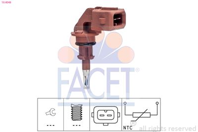 Sensor, intake air temperature FACET 10.4048