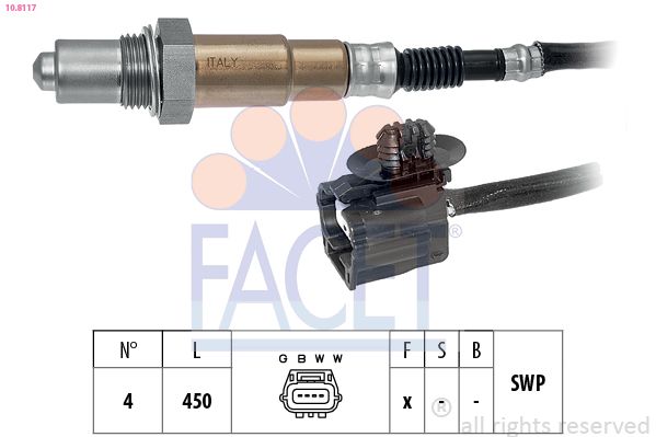 FACET 10.8117 Oxygen Sensor