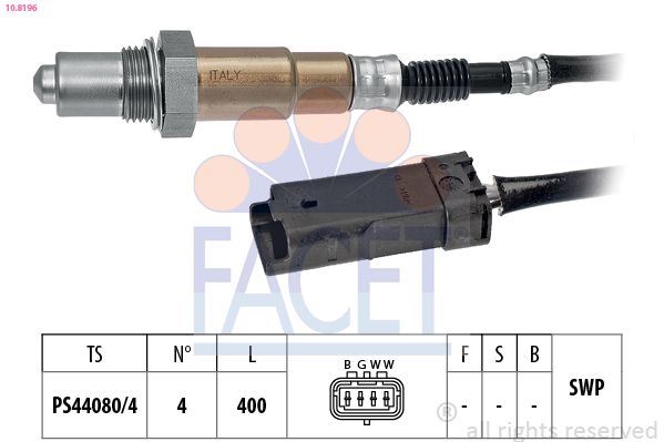 FACET 10.8196 Oxygen Sensor
