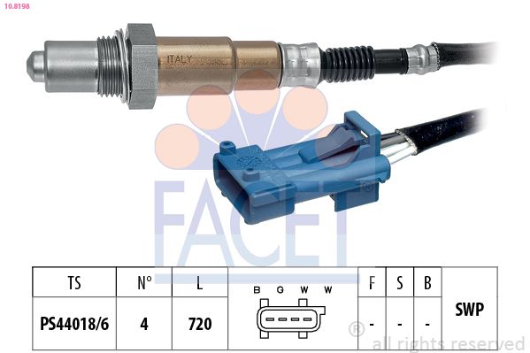 FACET 10.8198 Oxygen Sensor