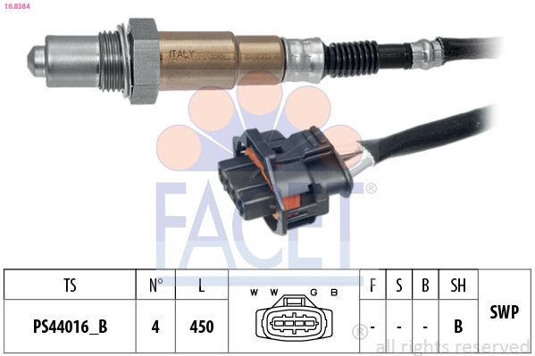 FACET 10.8384 Oxygen Sensor