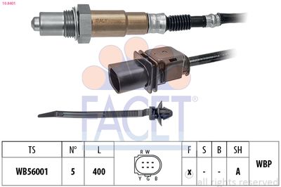 Oxygen Sensor FACET 10.8401