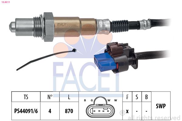 FACET 10.8511 Oxygen Sensor