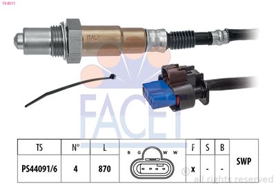 Oxygen Sensor FACET 10.8511